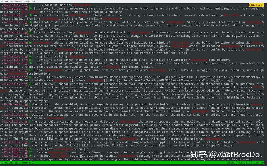 2 0 Emacs As An Editor 知乎