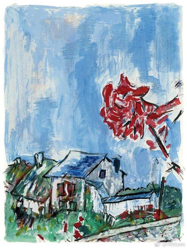 bob dylan和他的画.