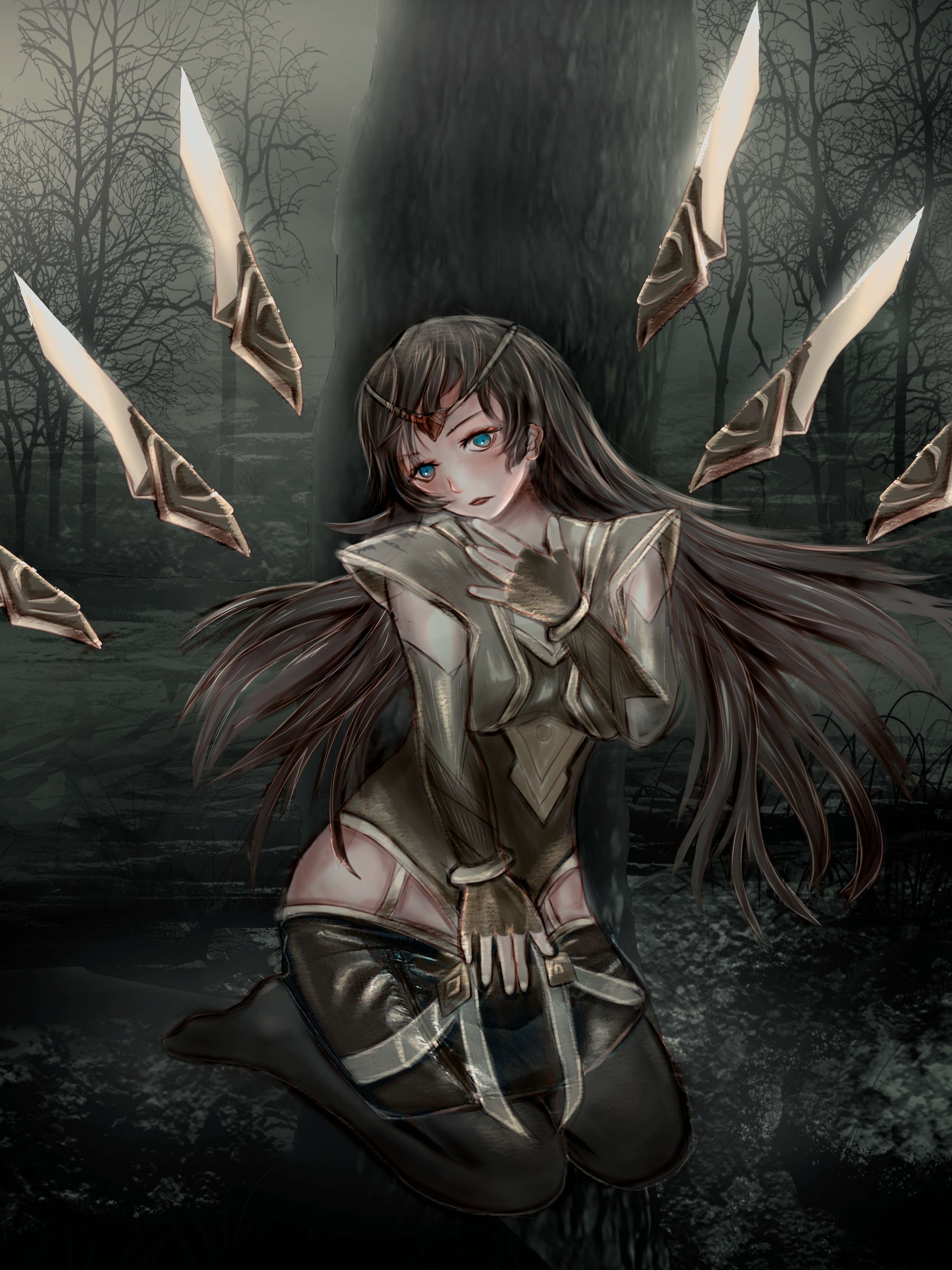 古明地恋 的想法: 光明哨兵 艾瑞莉娅 (尝试3d风格) - 知乎