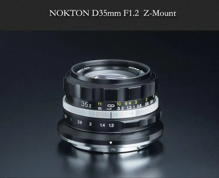 福伦达Nokton 35mm F1.2 尼康Z卡口镜头正式上架- 知乎