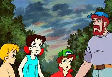 皮影戏,木偶片,剪纸动画,有阿凡提一样布头娃娃做的小人,可能画质粗糙