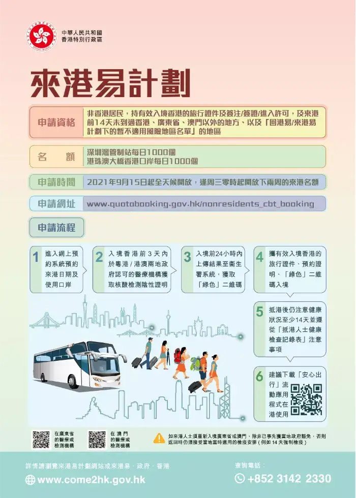 香港无限往返商务签，下周可办！