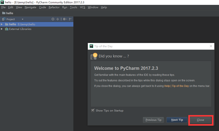 PyCharm2017官网下载安装设置配置(主题字体字号)使用入门教程