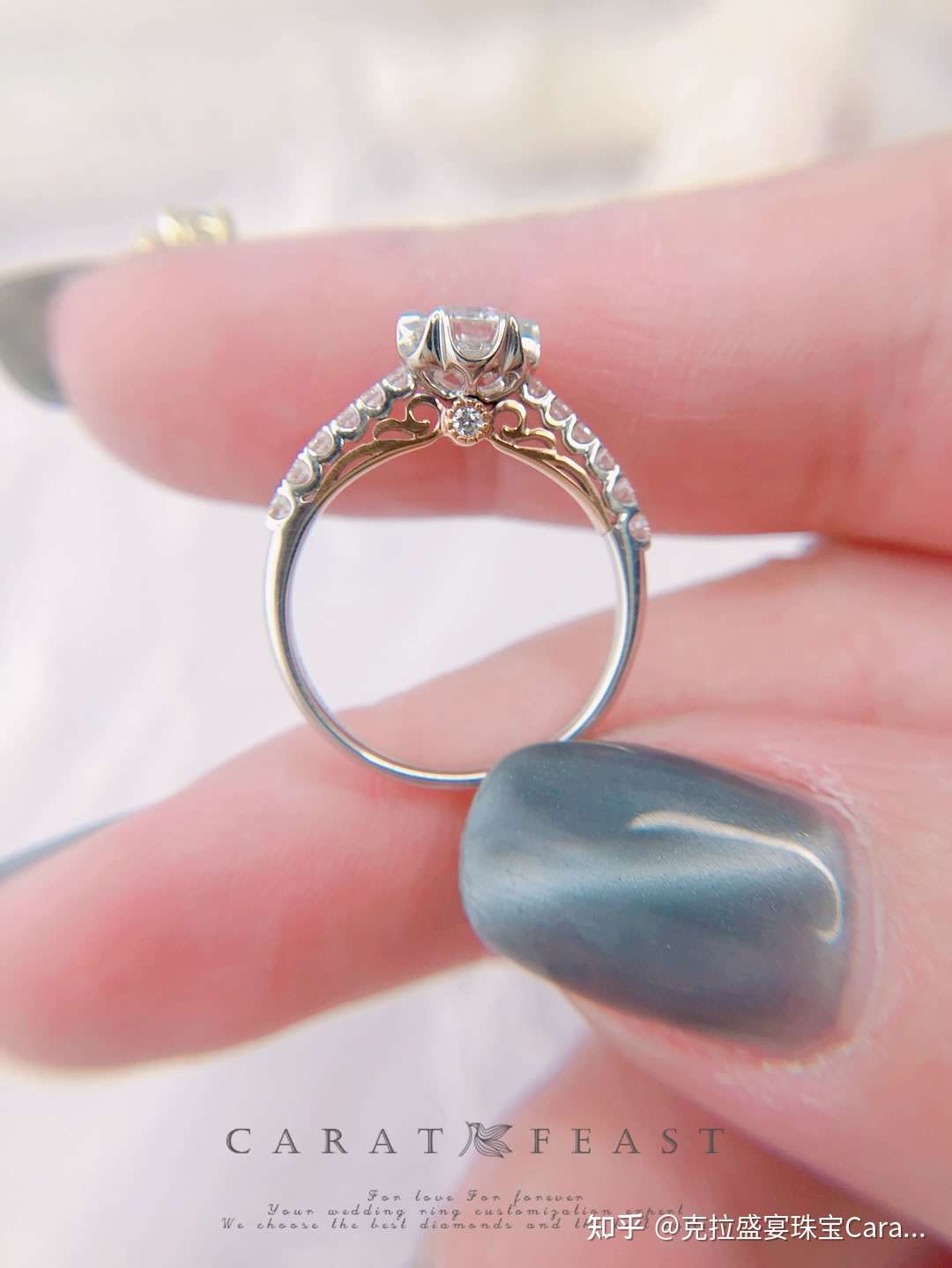克拉盛宴珠宝carat feast 的想法: #成都钻戒# 陪你度过漫长岁月,只怕