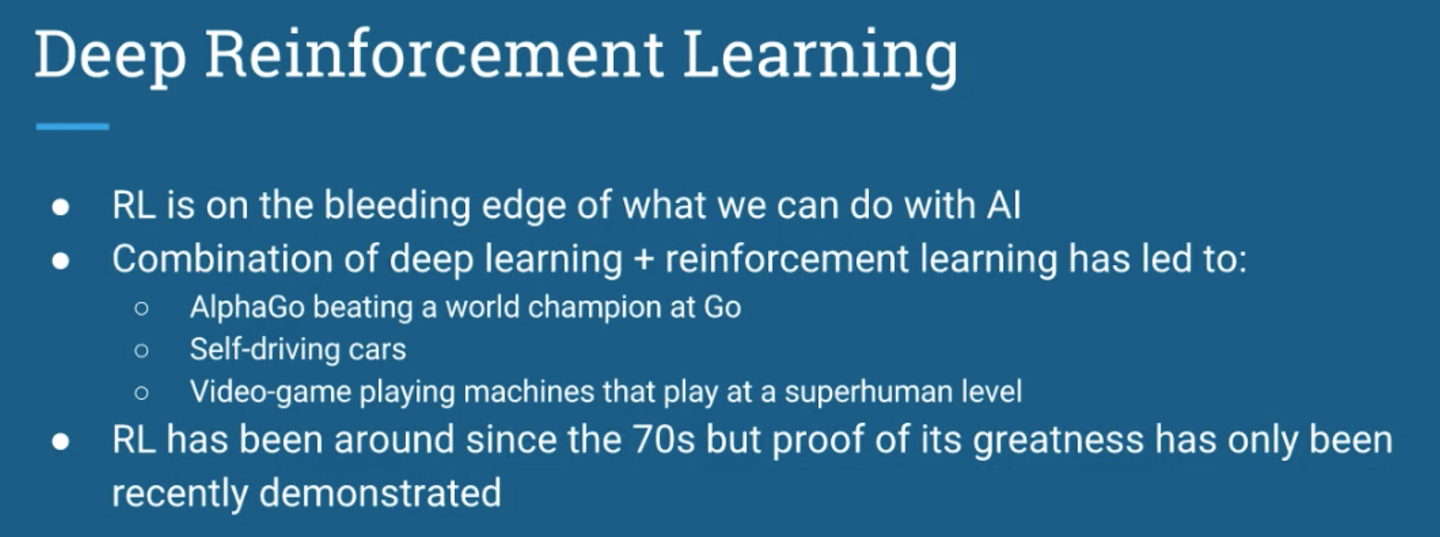 Advanced Ai Deep Reinforcement Learning In Python 第一节笔记 知乎