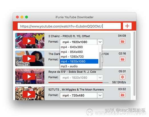 Mac版youtube下载器 知乎