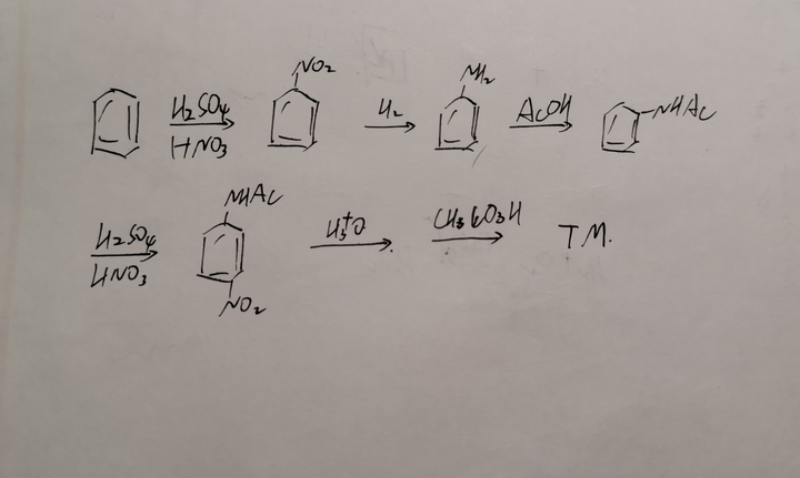 苯制备硝基苯方程式图片