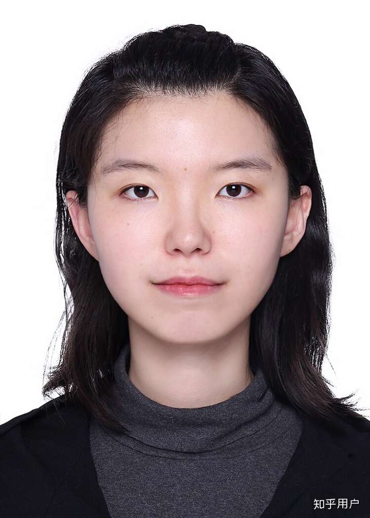 一张证件照,纯素颜.