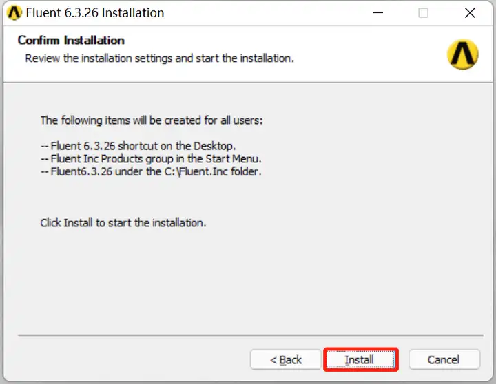 Fluent 6.3.26安装教程