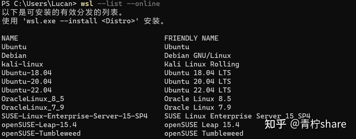 WSL，超级简单地让你在window系统上使用Linux