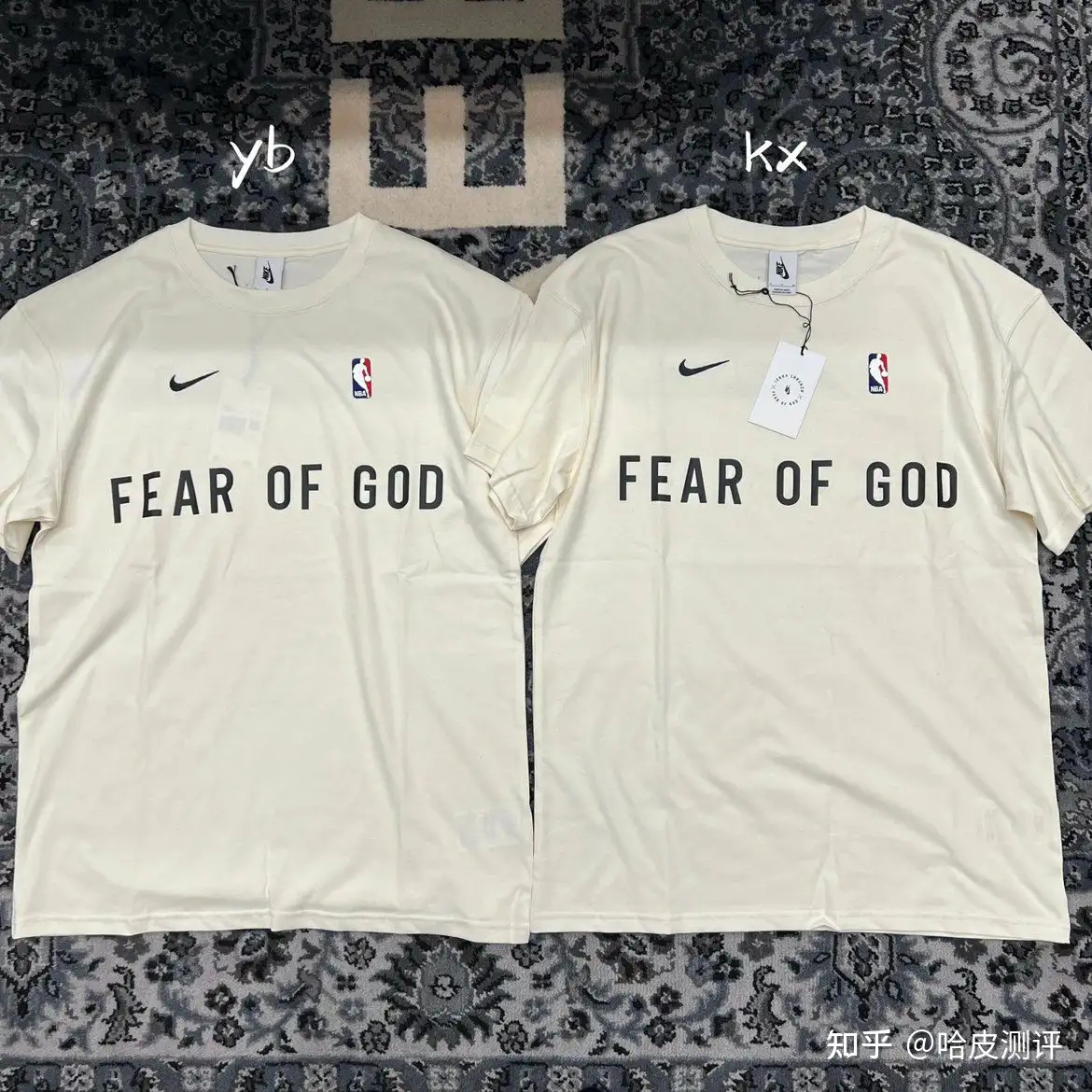 Nike x Fog x NBA 三方联名印花短袖T恤- 知乎