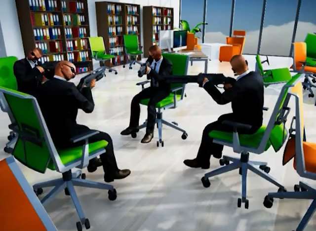 来自办公室的鬼畜轮椅竞赛 最后一个坐着的人 知乎