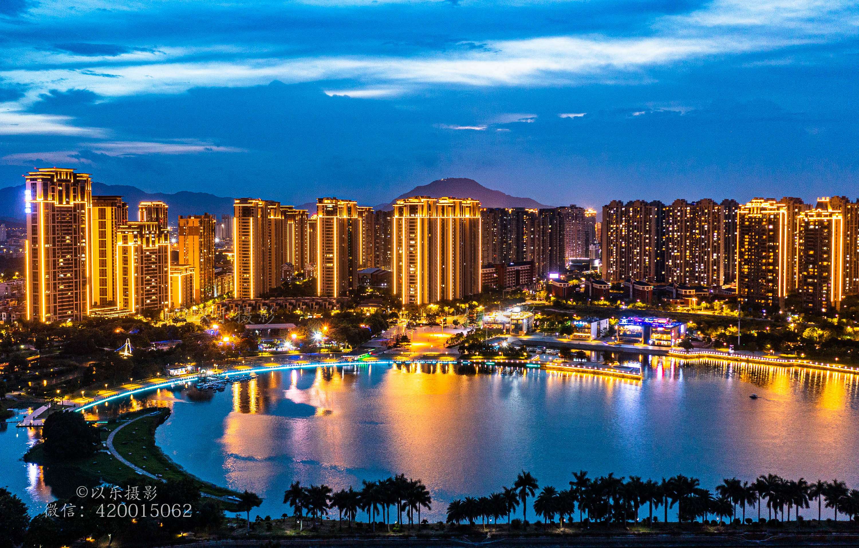 小乐 的想法: 福建漳州碧湖公园夜景 #夜景# #航拍# #航… - 知乎