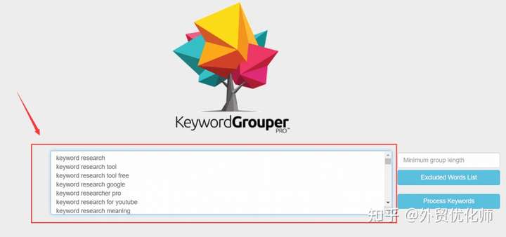 Keyword Grouper工具