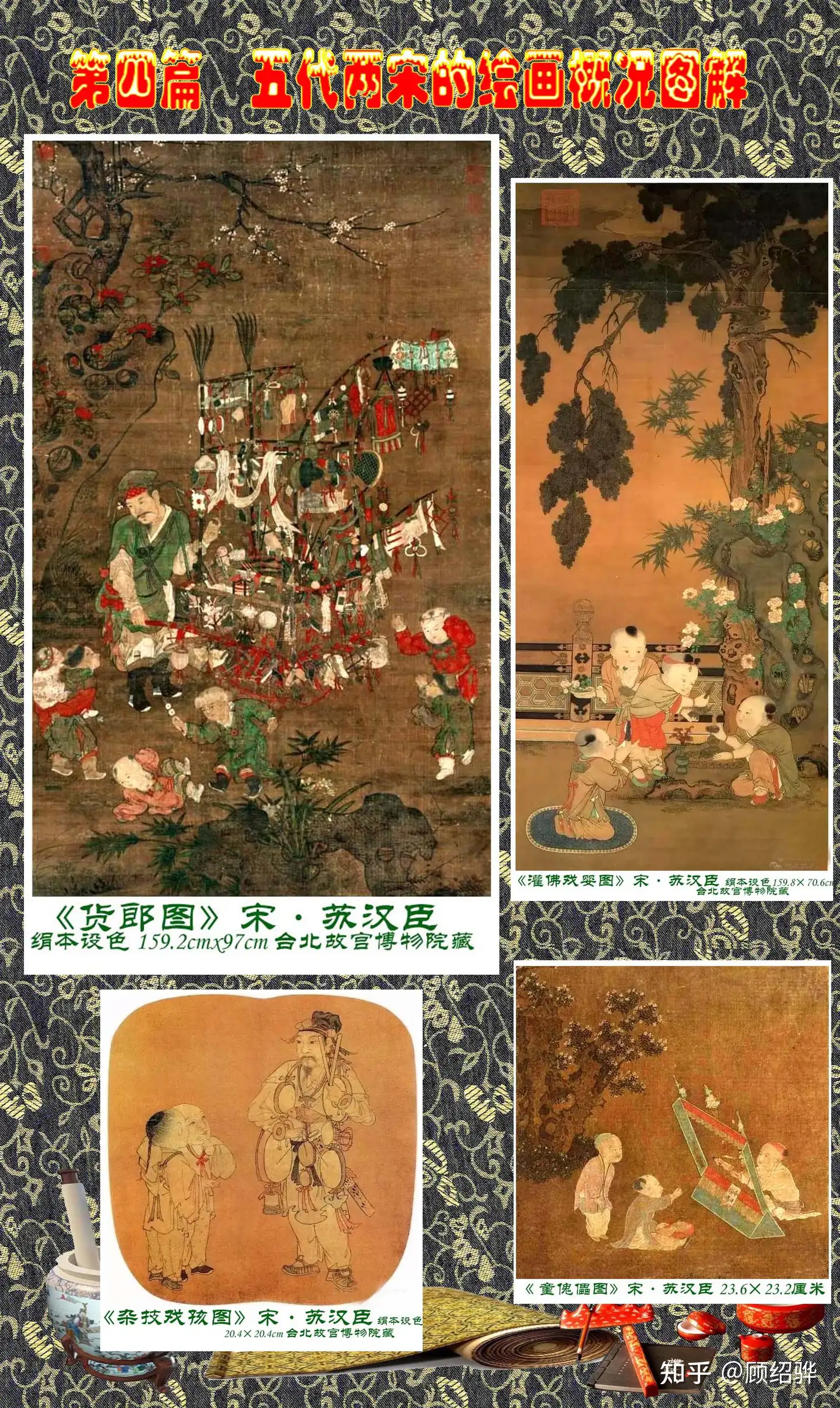 顾绍骅编辑中国画知识普及版第四篇五代两宋的绘画概况下半部分三- 知乎