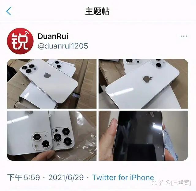 iPhone 13/13 Pro 模型已出，与真机相似？ - 知乎