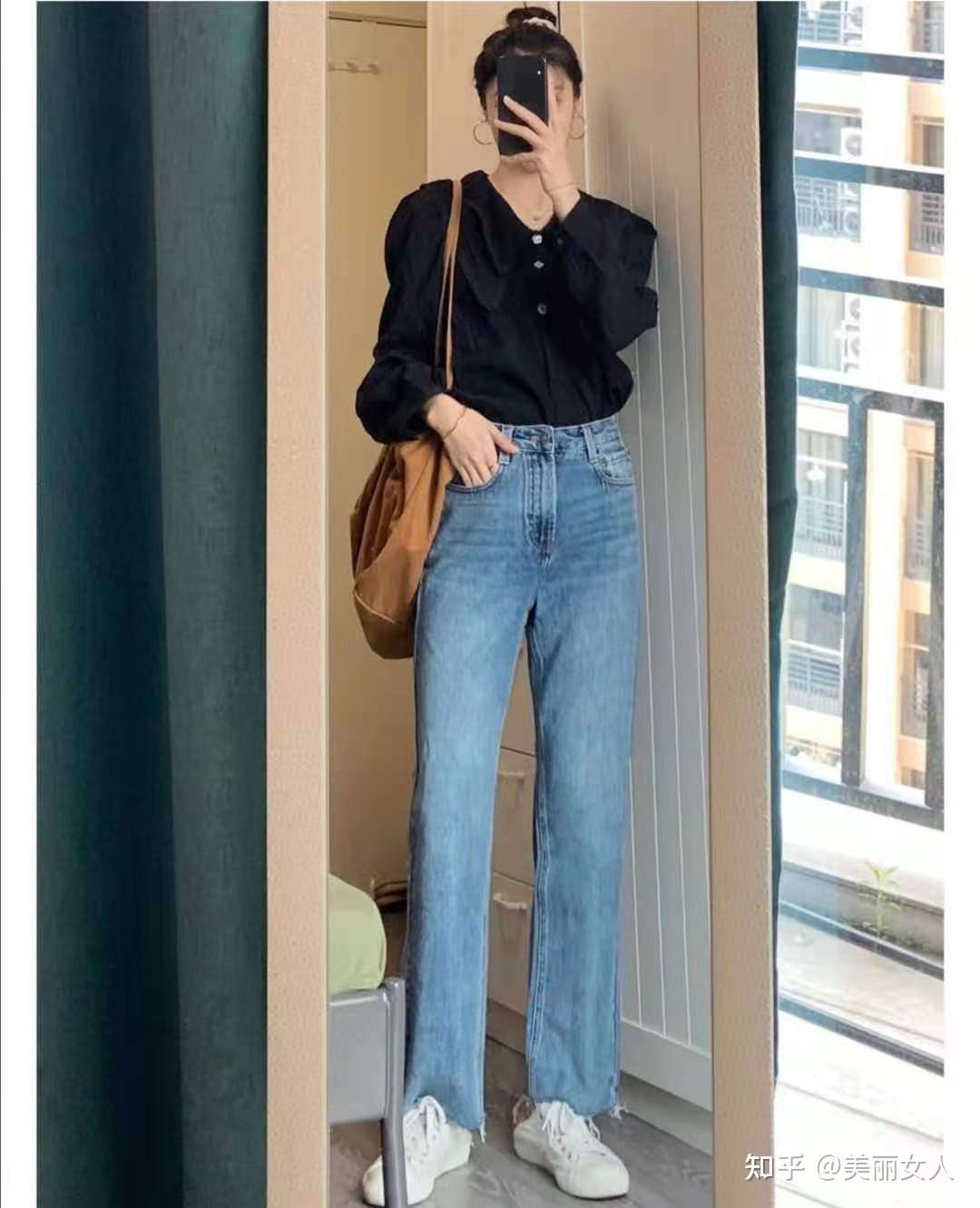 黑色衣服配什么颜色裤子好看 知乎