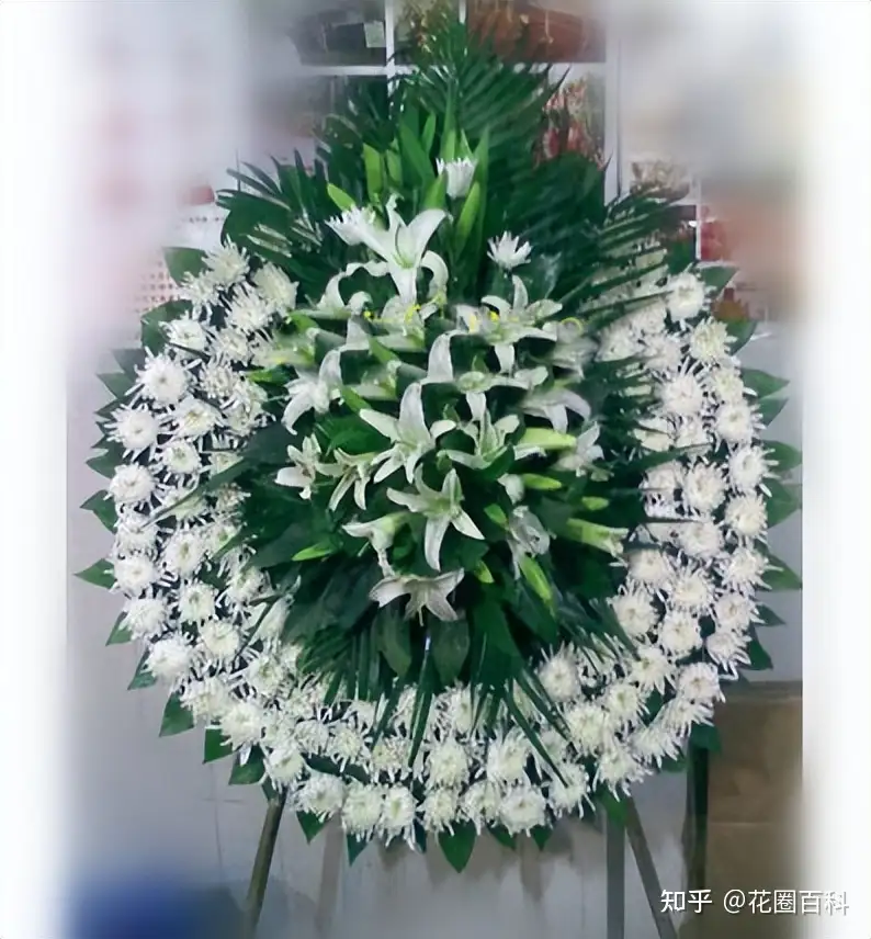 给逝者送哀悼花圈要注意哪几点讲究 追悼会花圈的赠送细节 知乎