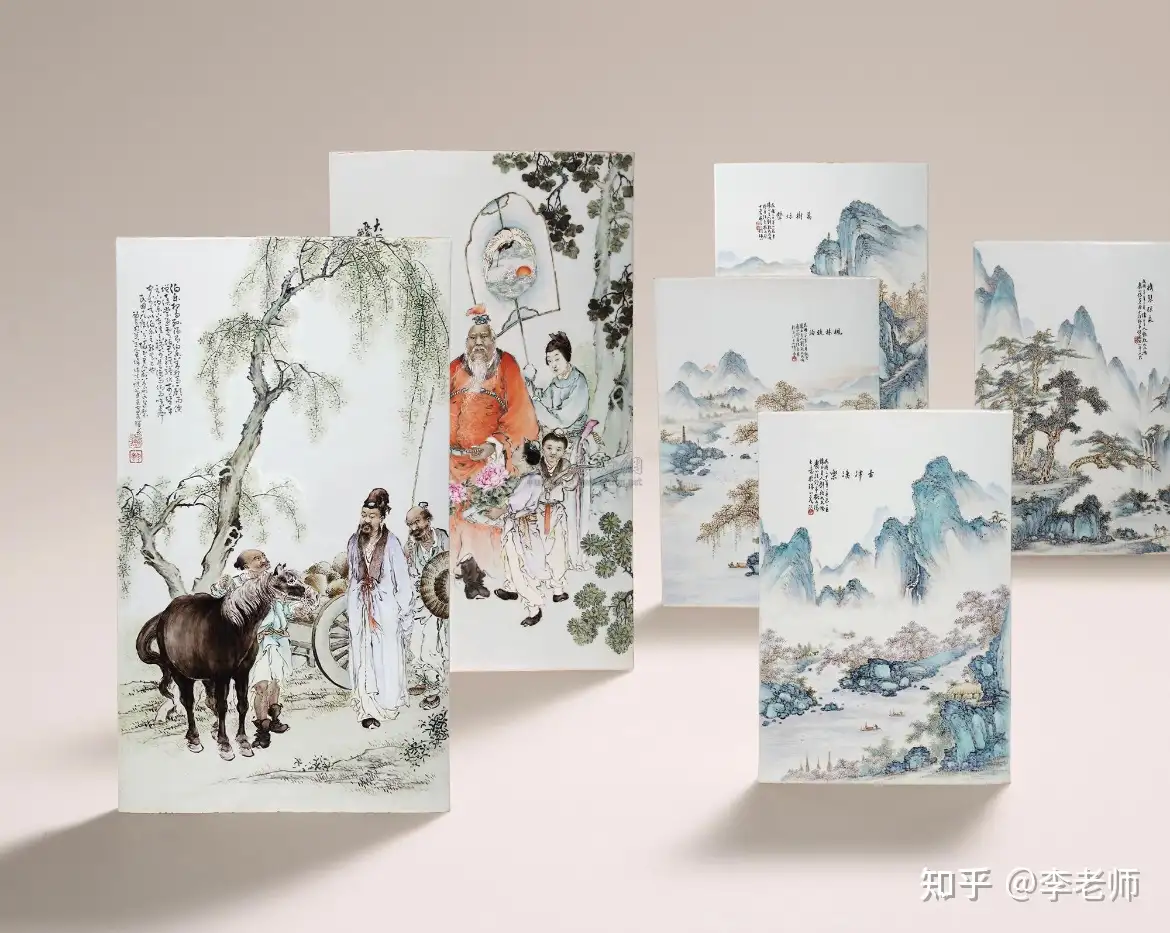 北京保利拍卖2023年-珠山八友瓷板画征集赏析- 知乎