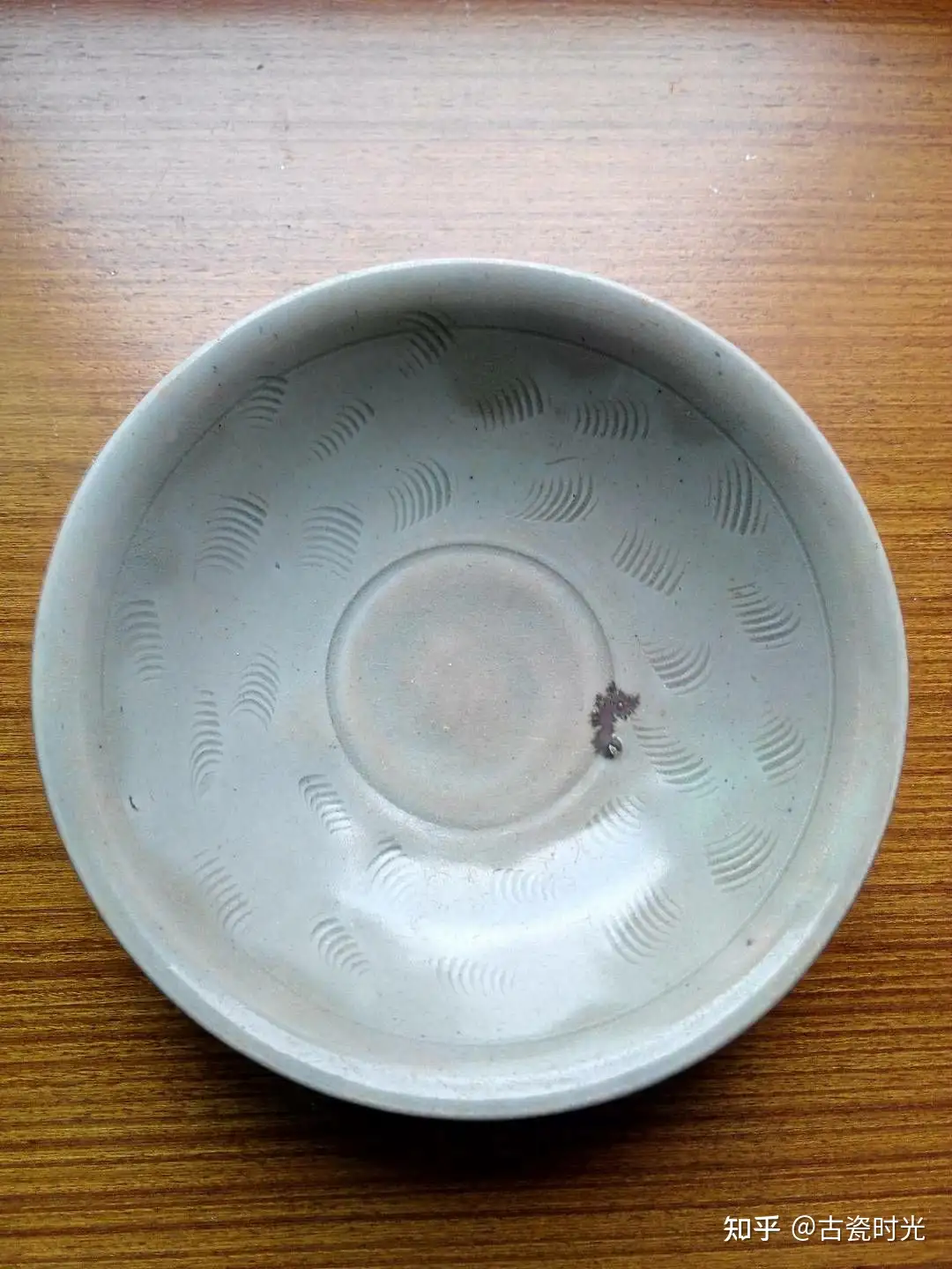 中国古玩原始瓷器古陶器双耳壺漢自然釉灰釉-