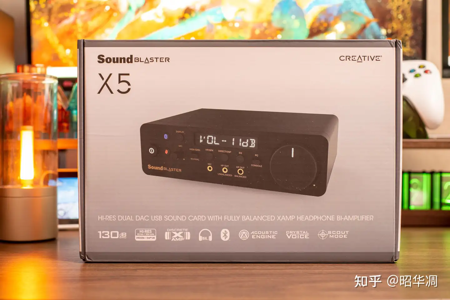 全网首晒、双CS43198+全平衡XAMP双耳放｜创新Sound Blaster X5外置声卡