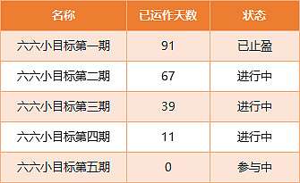 首先来说一下六六小目标策略的运作方式:它是以年化收益率6.