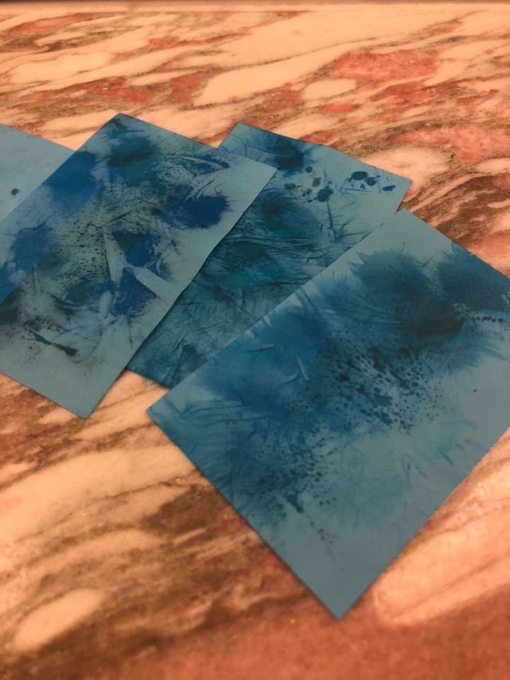 你有没有见过被用成这样的吸油纸