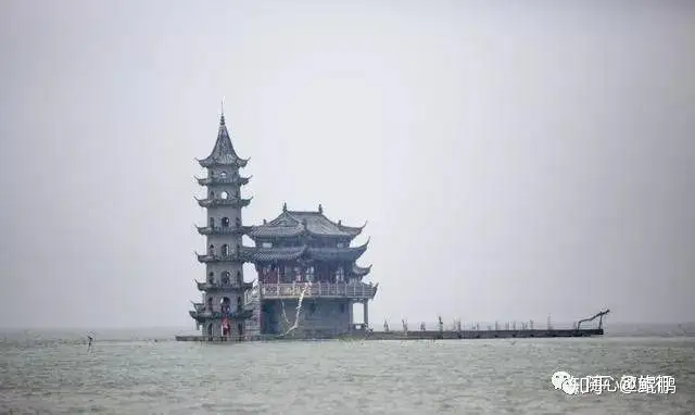 中国这座千年古建筑，一年只出现一次，其余的时间全沉入湖中