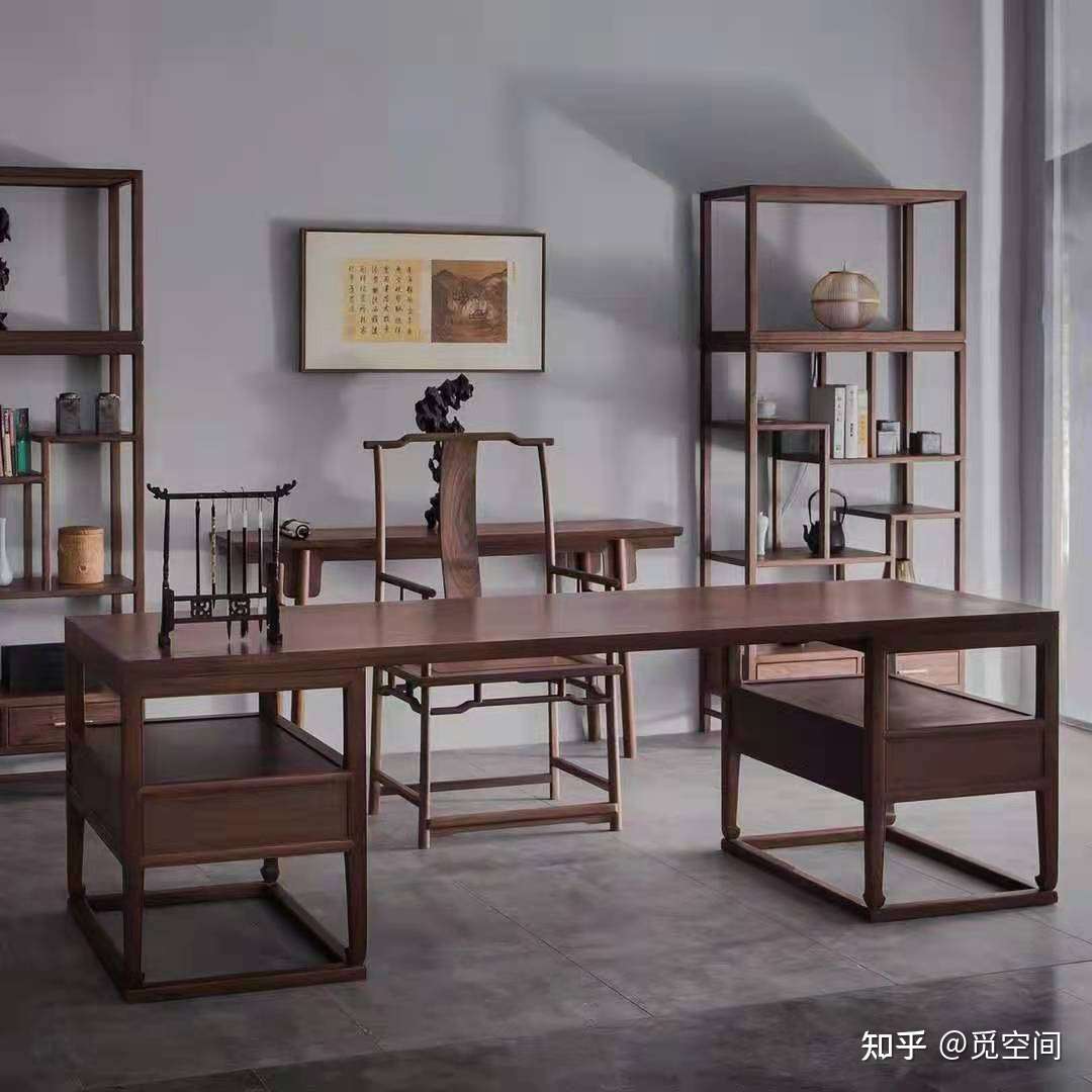 典雅 宁静 淡然 禅意新中式实木家具 这才是理想的文人生活 知乎