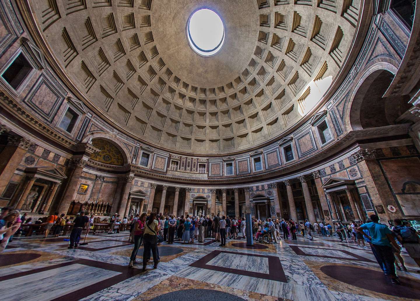 罗马景点攻略 万神殿 Pantheon 知乎