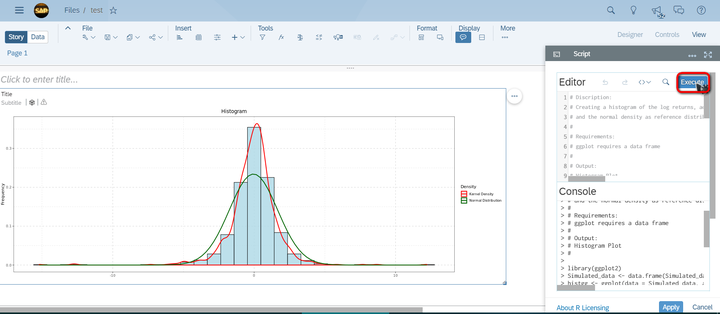 如何使用R语言在SAP Analytics Cloud里绘制各种统计图表