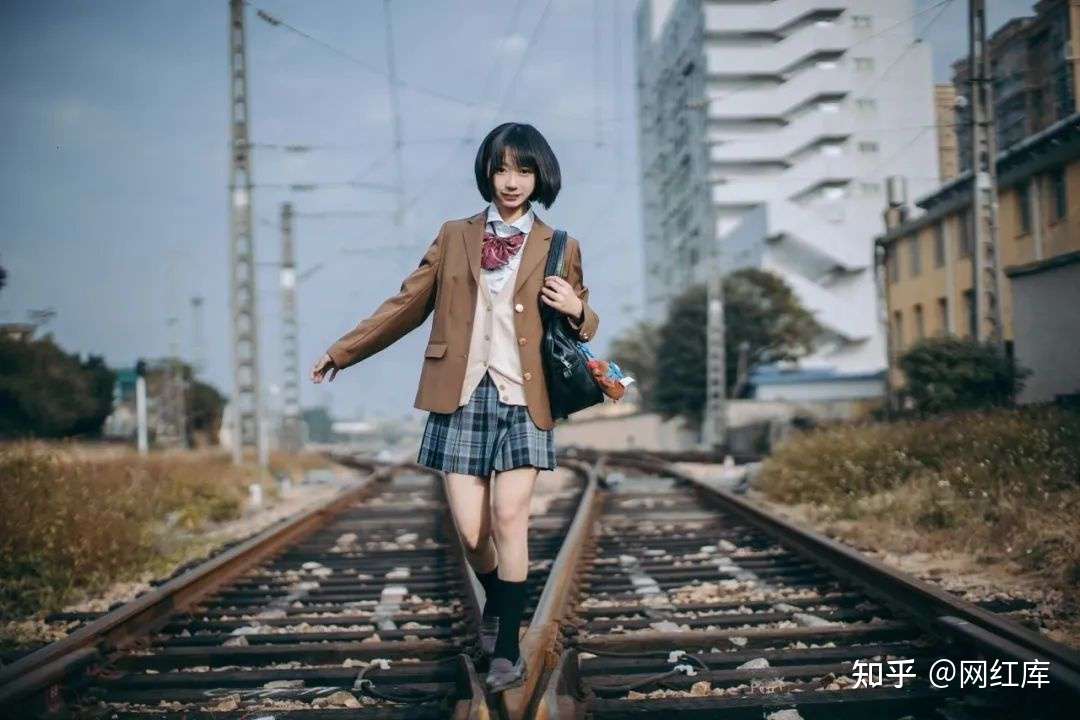 JK制服少女写真 JK uniform girl photo Facebook-第5张