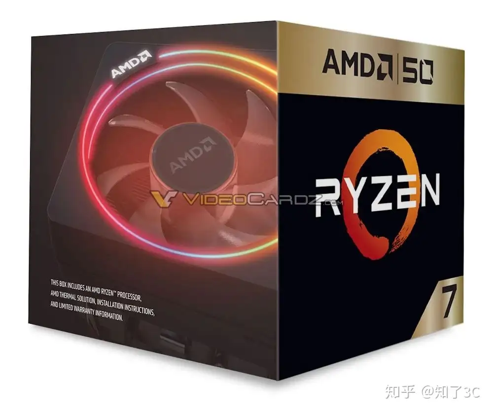 AMD锐龙7 2700X 50周年纪念版终于曝光！苏妈签名瞩目- 知乎