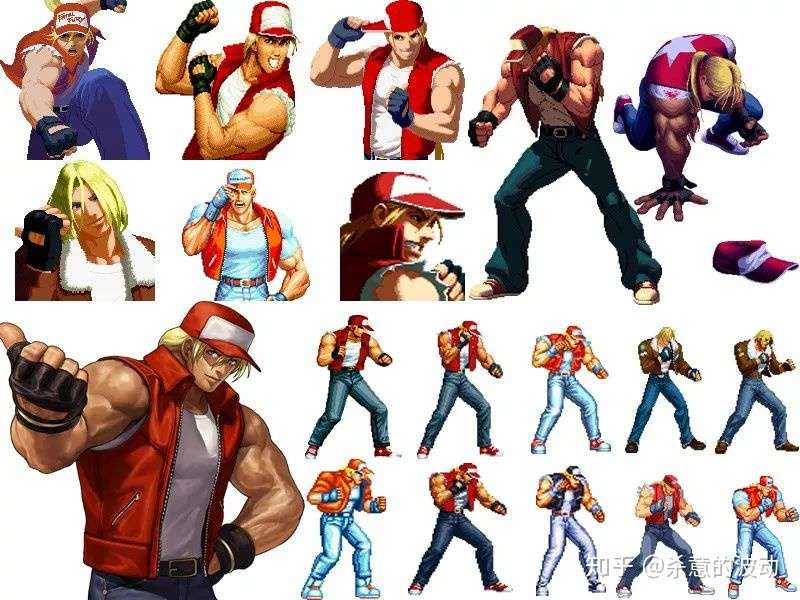 历代 拳皇 系列人物服饰造型经历了哪些变化 知乎