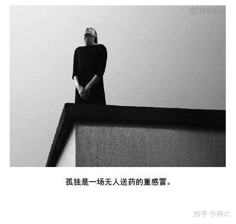 没有人能习惯孤独,只是我们孤独让我们更踏实,更有安全感