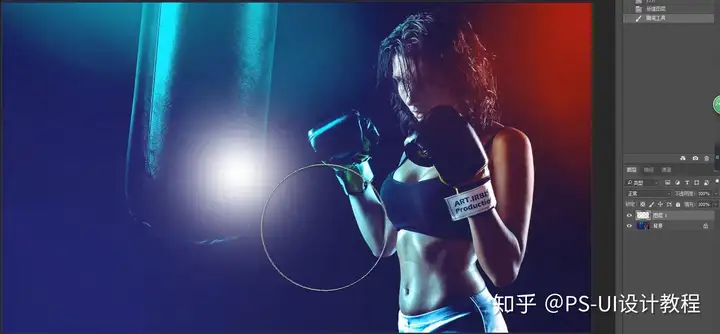 PS中五种设计中常见光效制作教程