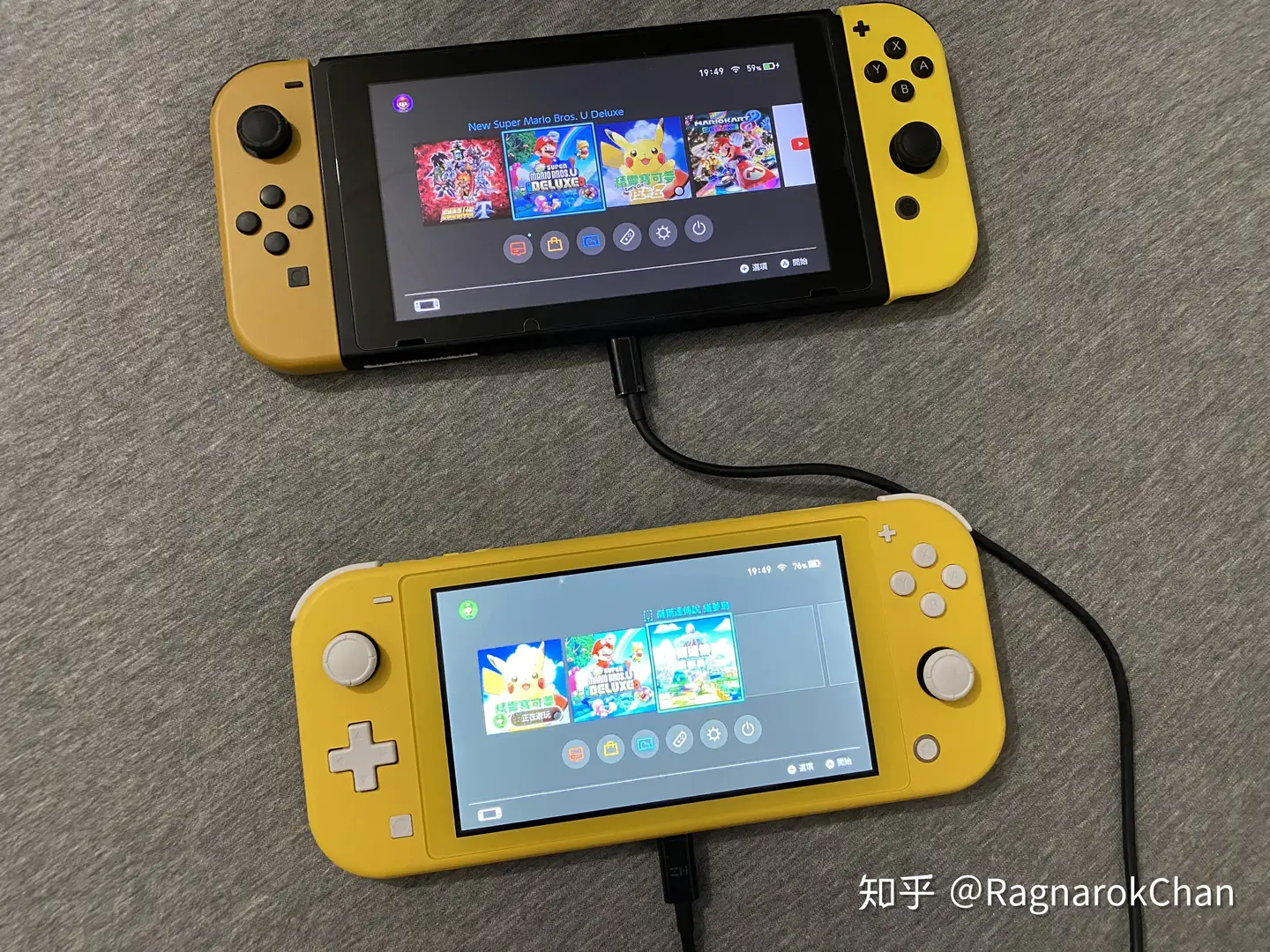 値下中Nintendo Switch Lite ターコイズ(箱なし、充電器なし)-