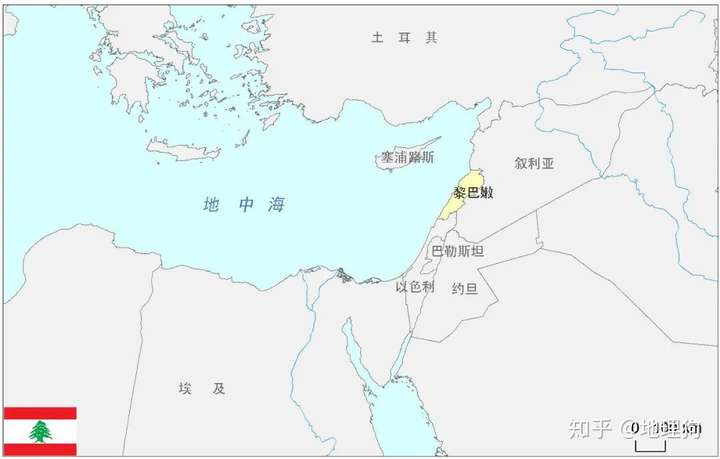 地理狗 一只爱地理的狗 11人 赞同了该文章 1. 海岸 黎巴嫩 位于亚洲