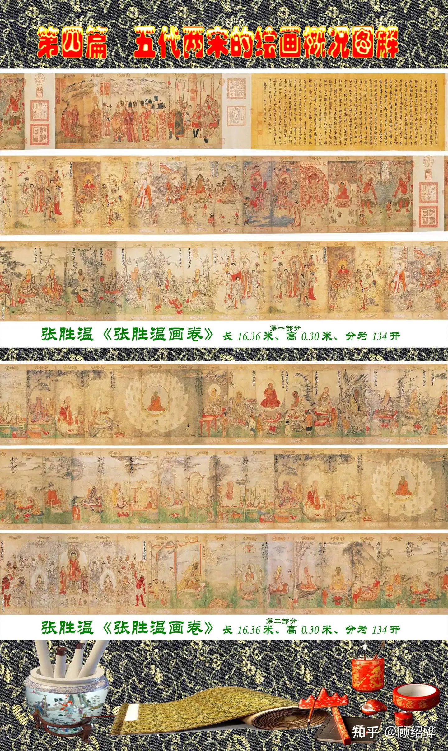 顾绍骅编辑中国画知识普及版第四篇五代两宋的绘画概况下半部分四