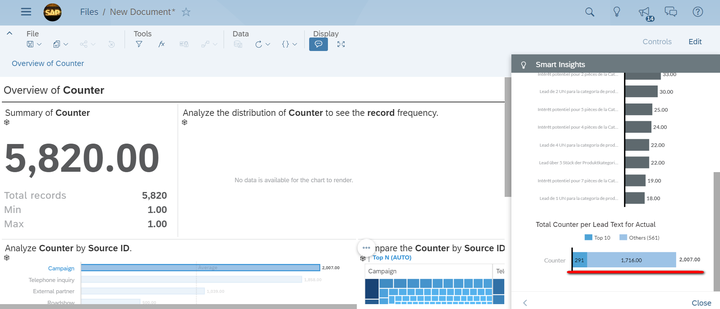 SAP Analytics Cloud里的Smart Insight功能是什么