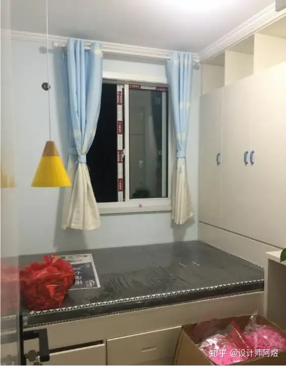 家居装修装饰，92平婚房室内装修，温暖简洁幸福快乐的小婚房!(图5)
