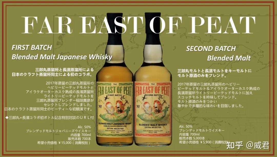 即出荷】 三郎丸蒸留所 FAR EAST OF PEAT SECOND BATCH tdh