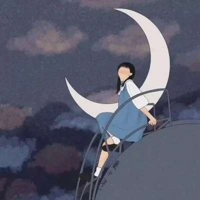 有没有带月亮 的情侣头像?