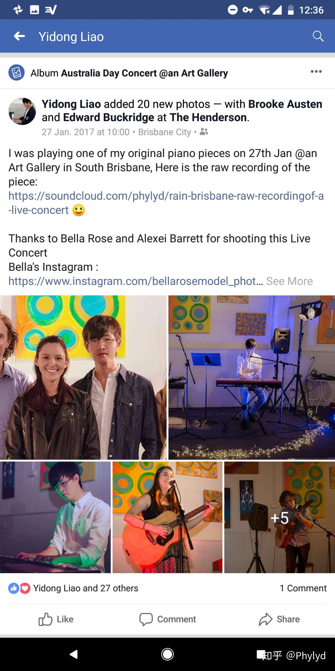 我的facebook Timeline精选 知乎