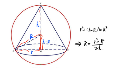 模法笔记64秒杀外接球进阶篇圆锥外接球模型