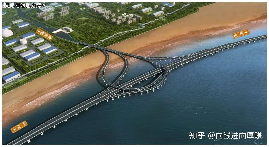 杭甬高速复线宁波一期工程最新进展 这意味着杭州湾新区 知乎