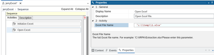 怎么使用SAP Intelligent Robotic Process Automation自动操作Excel