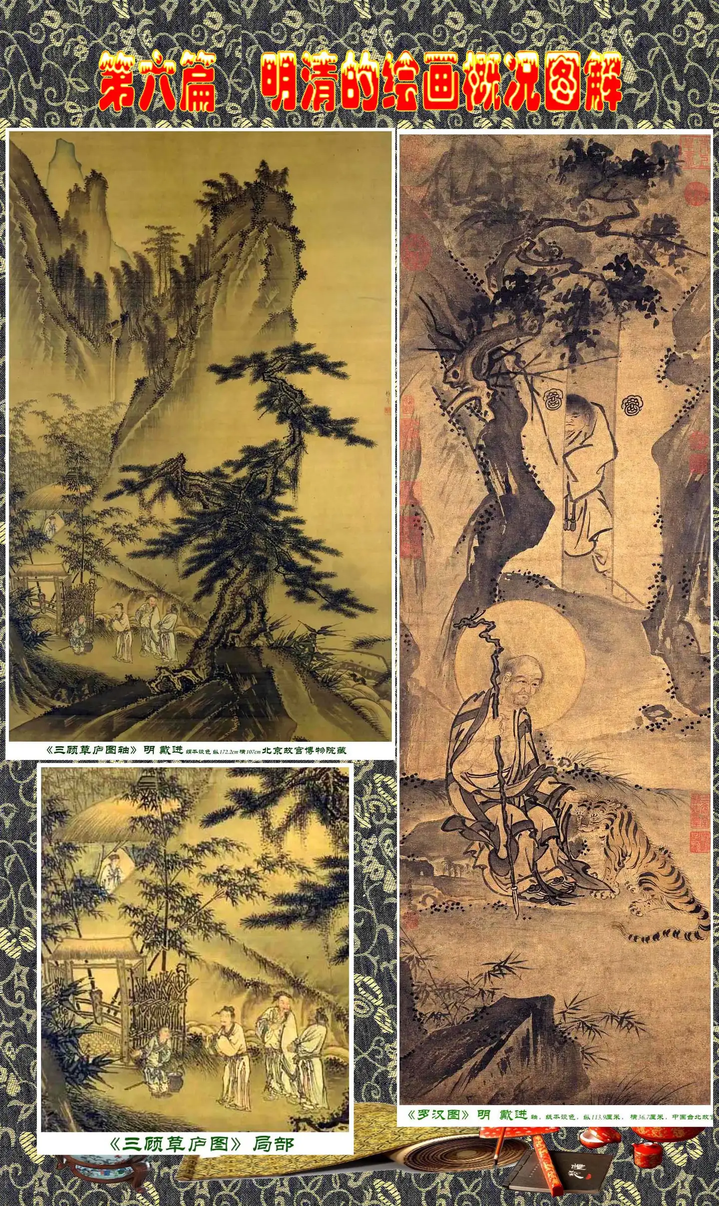 顾绍骅编辑中国画知识普及版第六篇明清的绘画概况（明画家上）一- 知乎