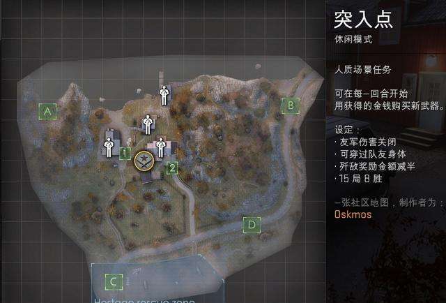 如何评价csgo九头蛇大行动突入点这张地图?