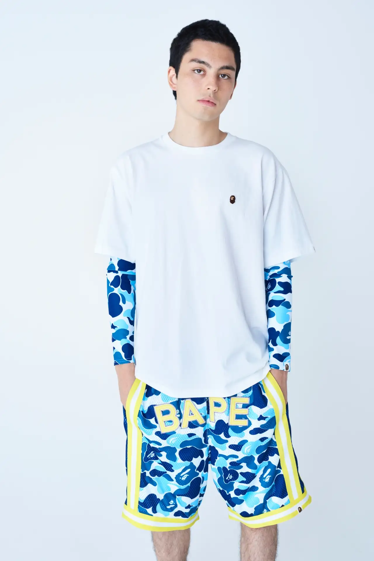 APE FIRE CAMO SHORTS 緑 L bckediri.beacukai.go.id